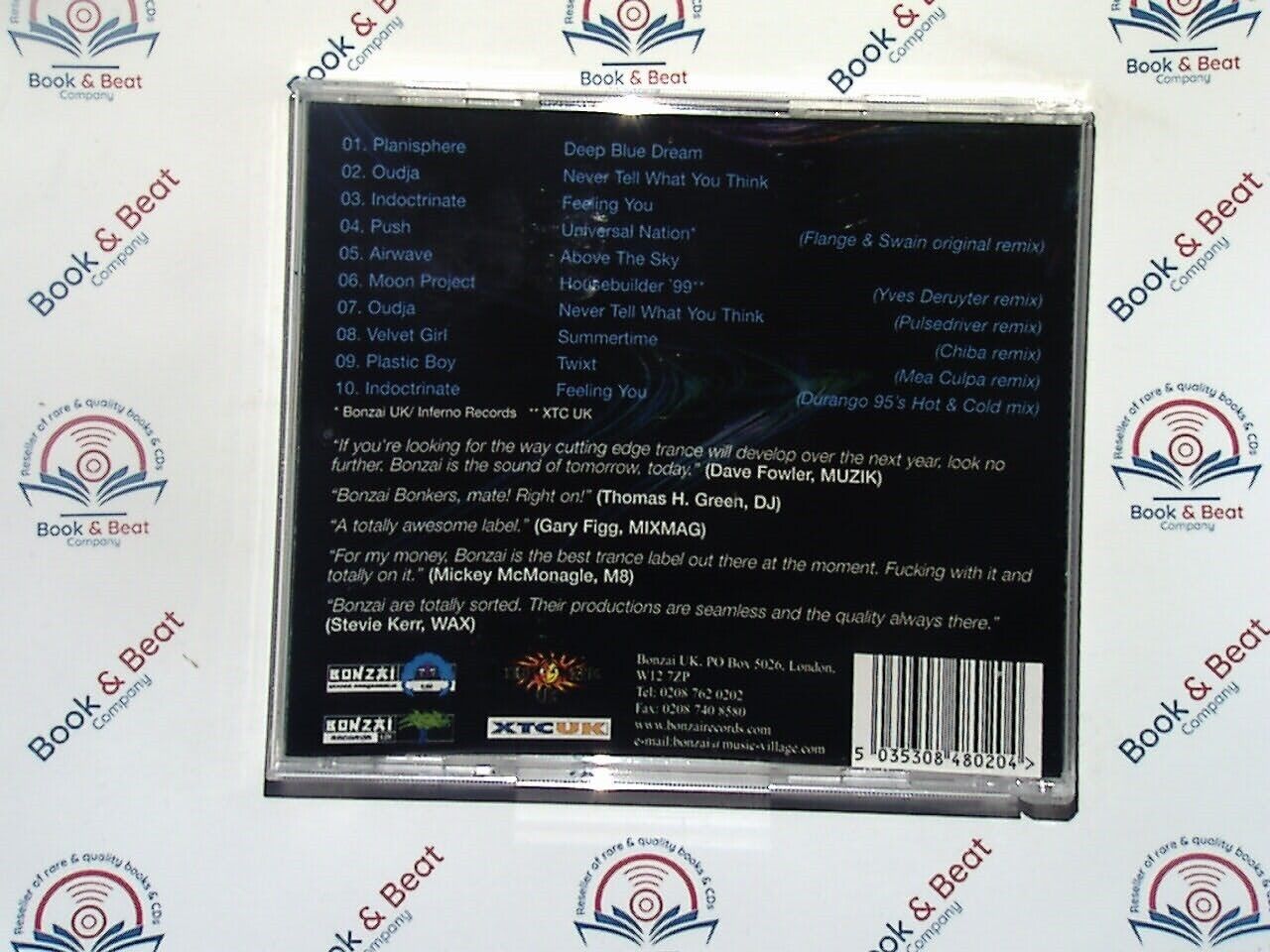 Various - Bonzai UK Meets The Gallery CD Nr Mint