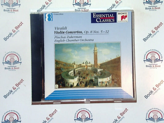 Vivaldi: Violin Concertos Op8 Nos 5-12 - Pinchas Zukerman, ECO CD Nr Mint