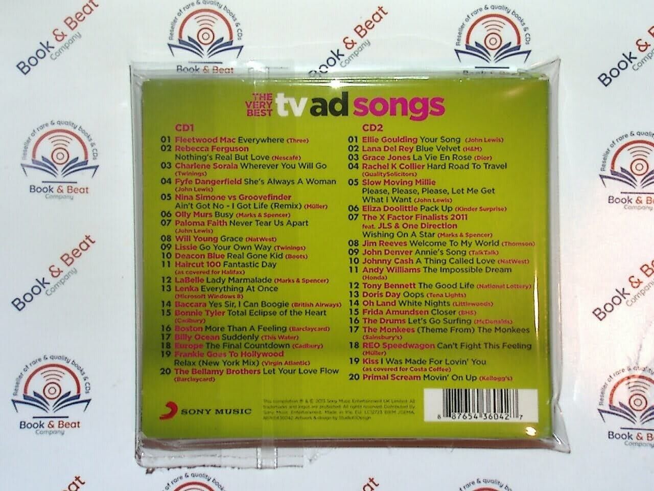 Various - The Very Best TV Ad Songs 2CD VGC