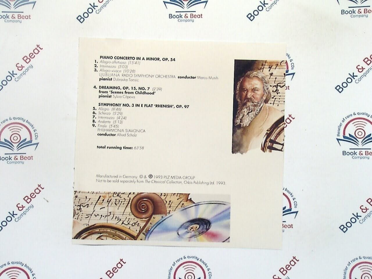 Schumann : Romantic Legends (The Classical Collection #15) CD Mint