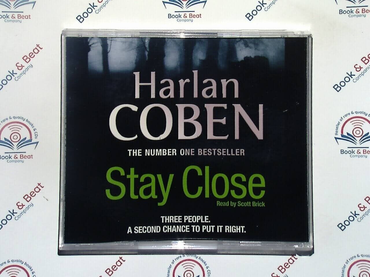 Stay Close - Harlan Coben Audiobook (Scott Brick) 5CD Mint