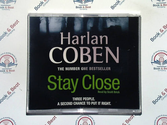Stay Close - Harlan Coben Audiobook (Scott Brick) 5CD Mint