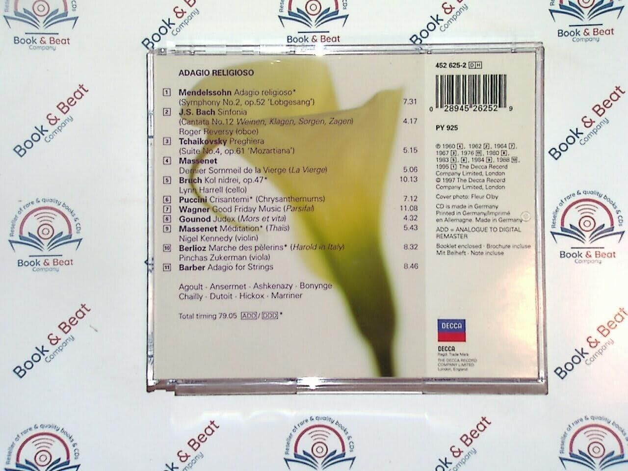 Various - Adagio Religioso CD Mint