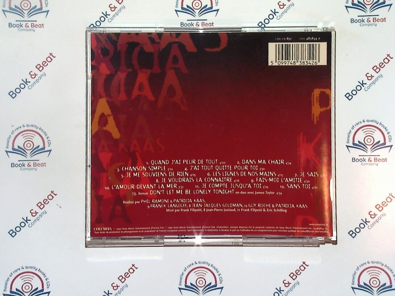 Patricia Kaas - Dans Ma Chair CD Nr Mint