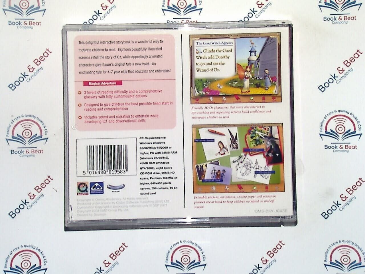 Oz Magical Adventure : Interactive Storybook Windows CD Mint