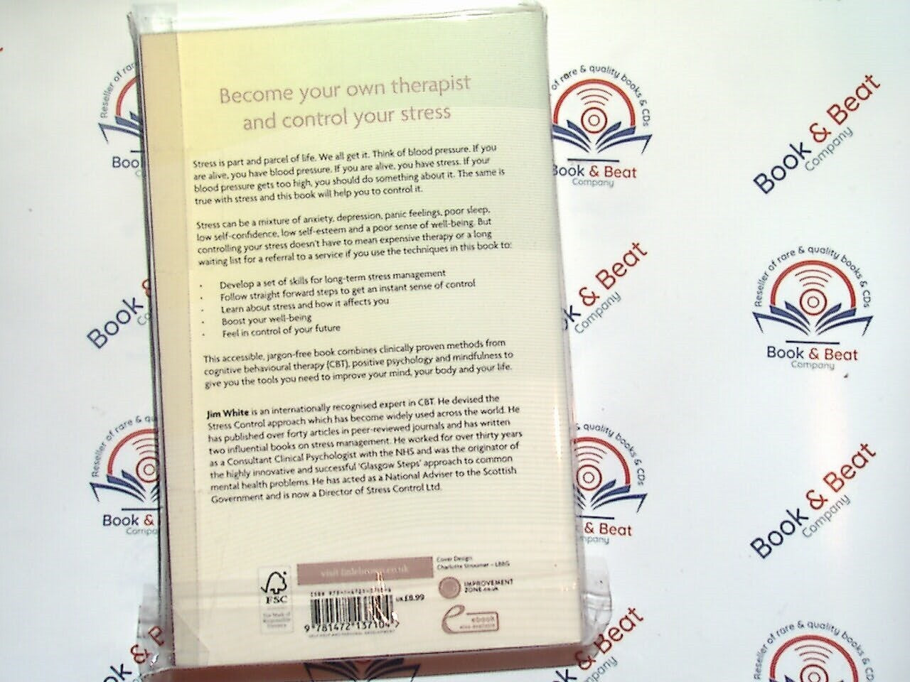 Stress Control: A Mind Body Life Approach to Boosting Well-being - Jim White PB