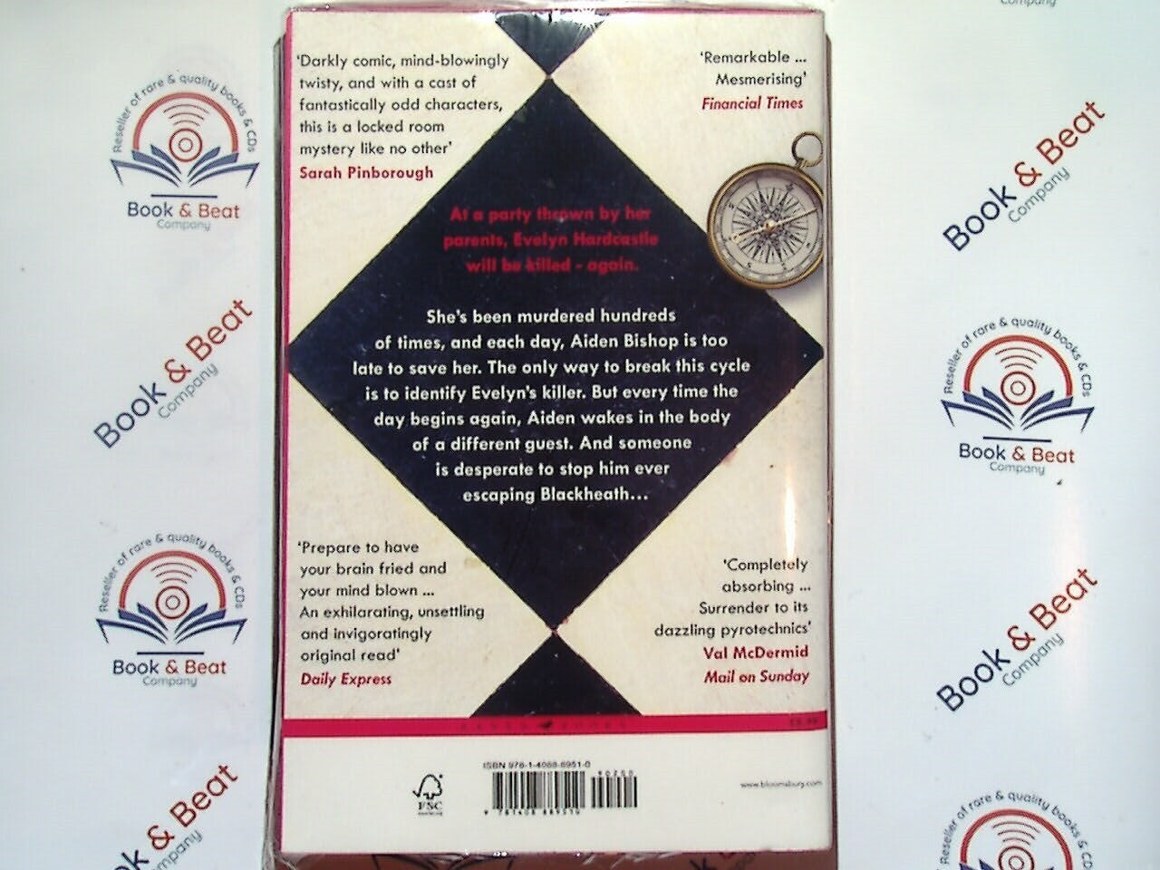 The Seven Deaths of Evelyn Hardcastle - Stuart Turton PB New