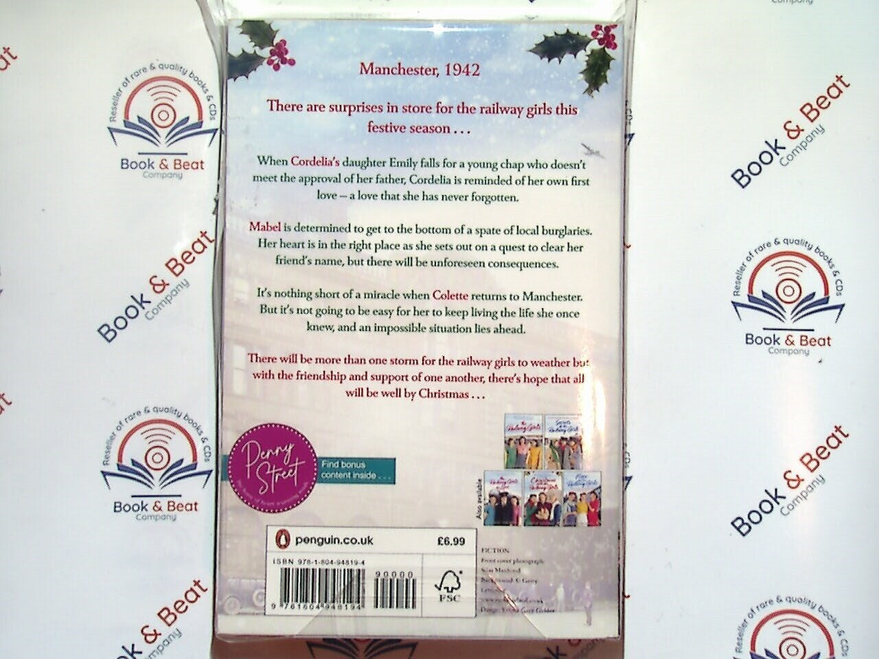 A Christmas Miracle for the Railway Girls - Maisie Thomas PB New