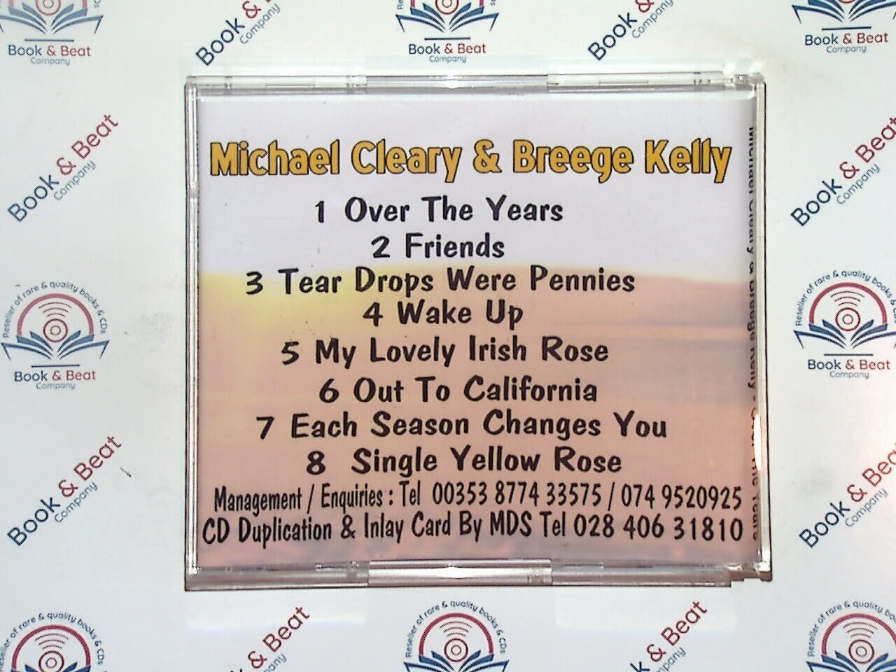 Michael Cleary & Breege Kelly	- 'Over The Years' CD Nr Mint