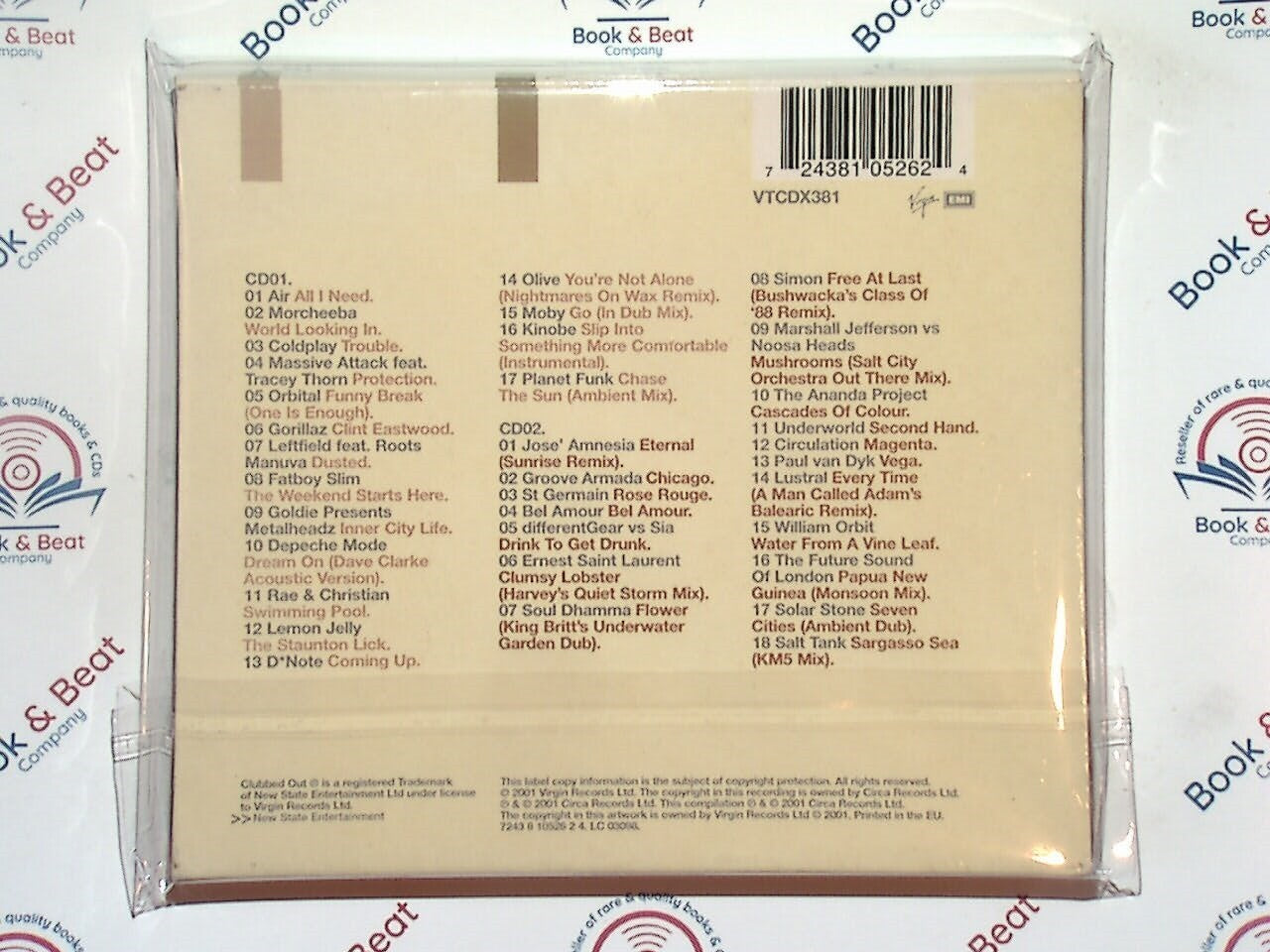 Various - Clubbed Out : Chilled Beats & Laid Back House CD Mint