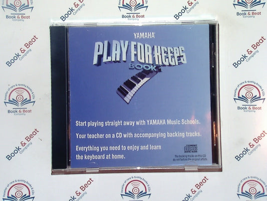 Yamaha Play For Keeps Book 1 Keyboard Backing Tracks CD Nr Mint