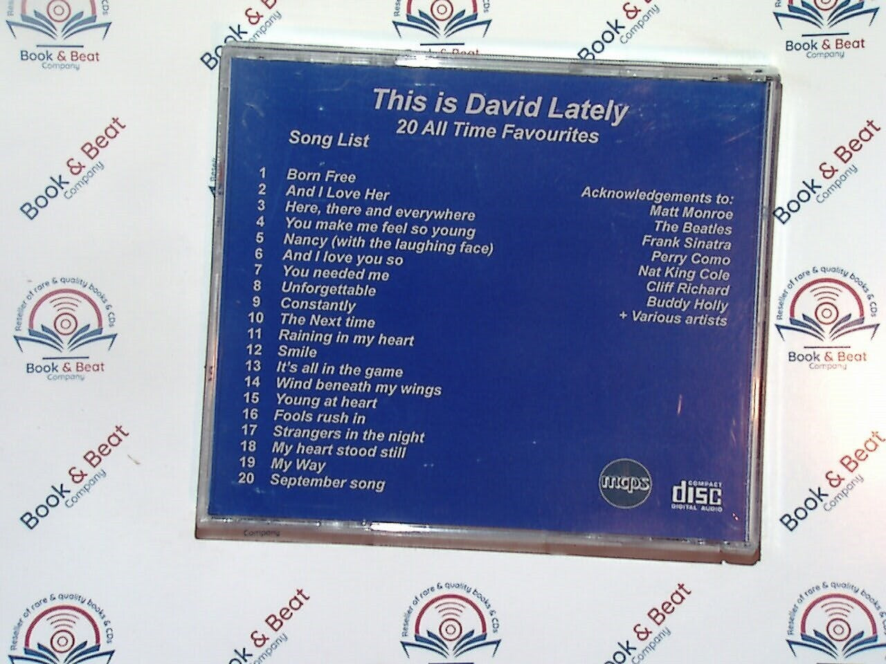This Is David Lately : 20 All Time Favourites CD Nr Mint