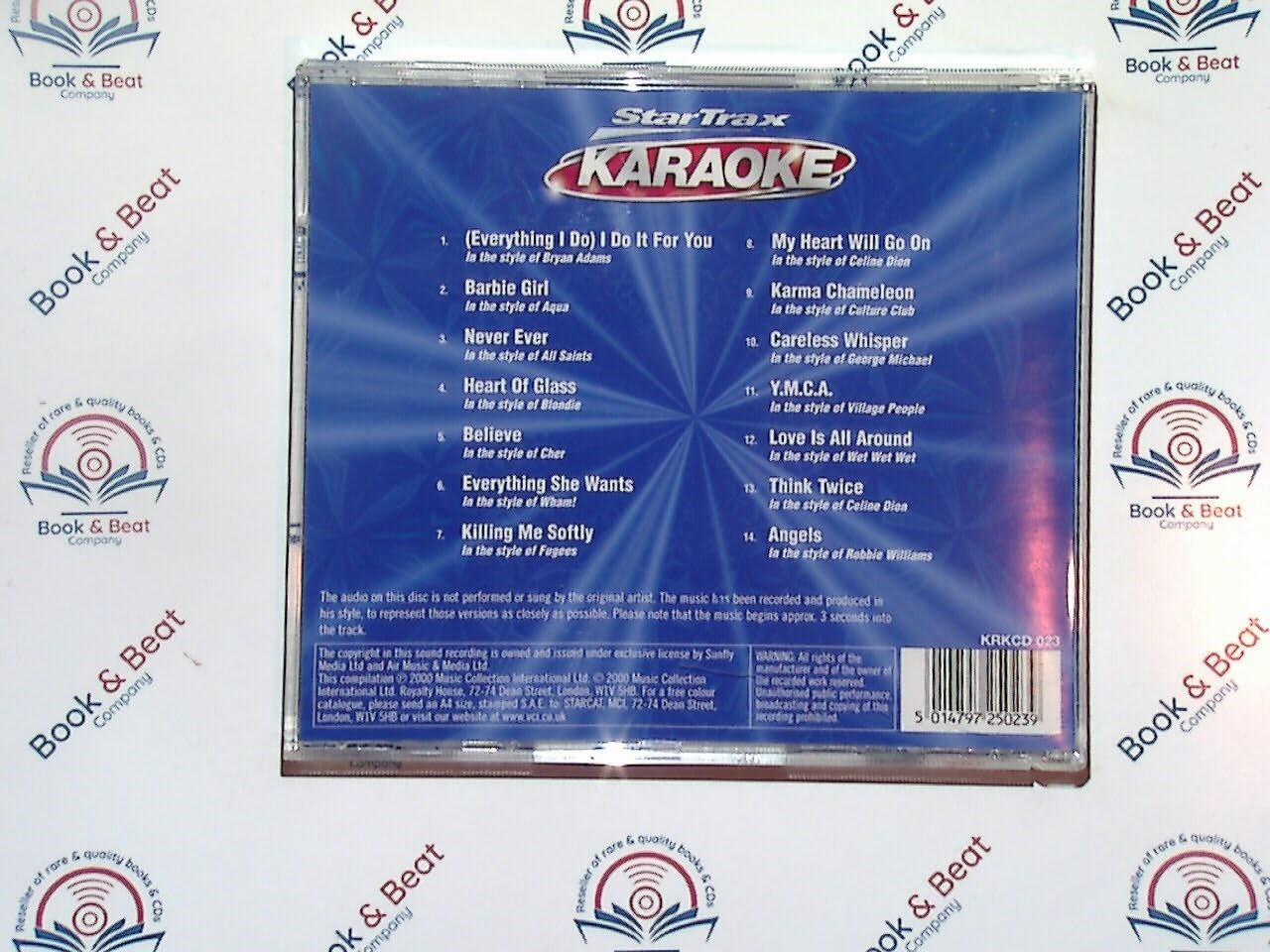 StarTrax Karaoke : Million Sellers CD Nr Mint