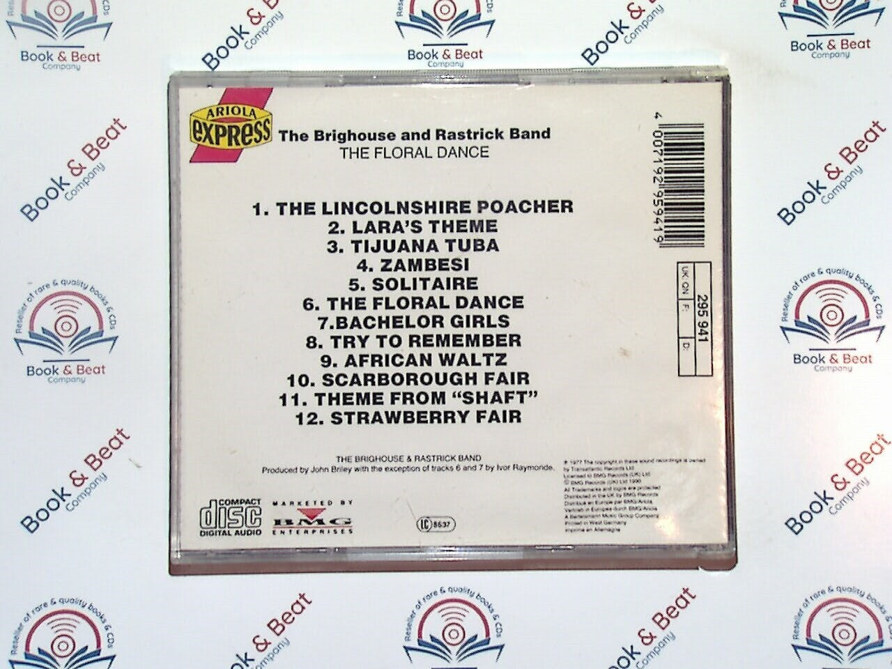 The Brighouse And Rastrick Brass Band - The Floral Dance CD Nr Mint