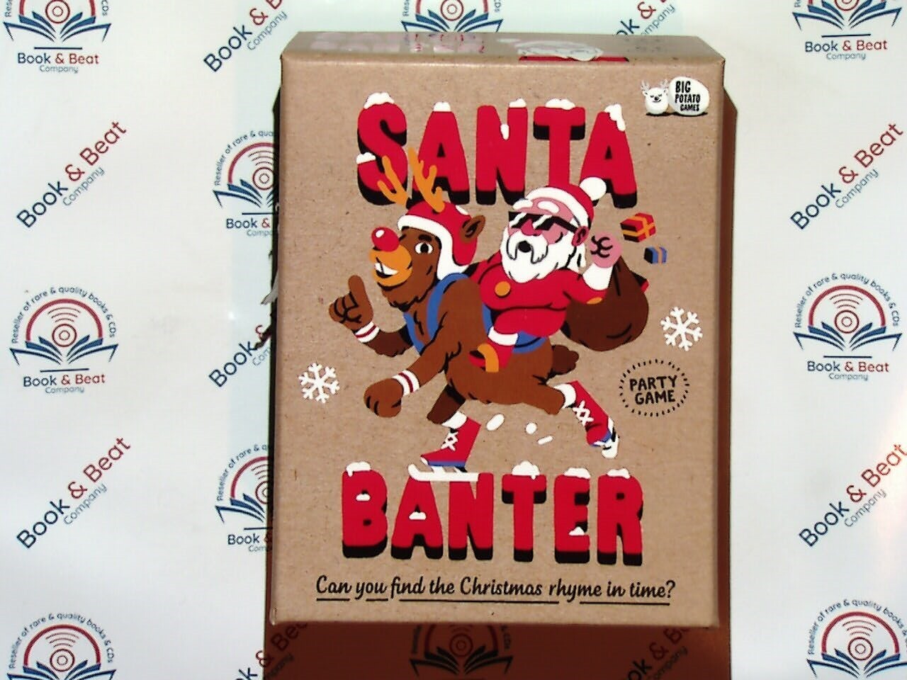 Santa Banter Christmas Party Game (Big Potato Games) ExC