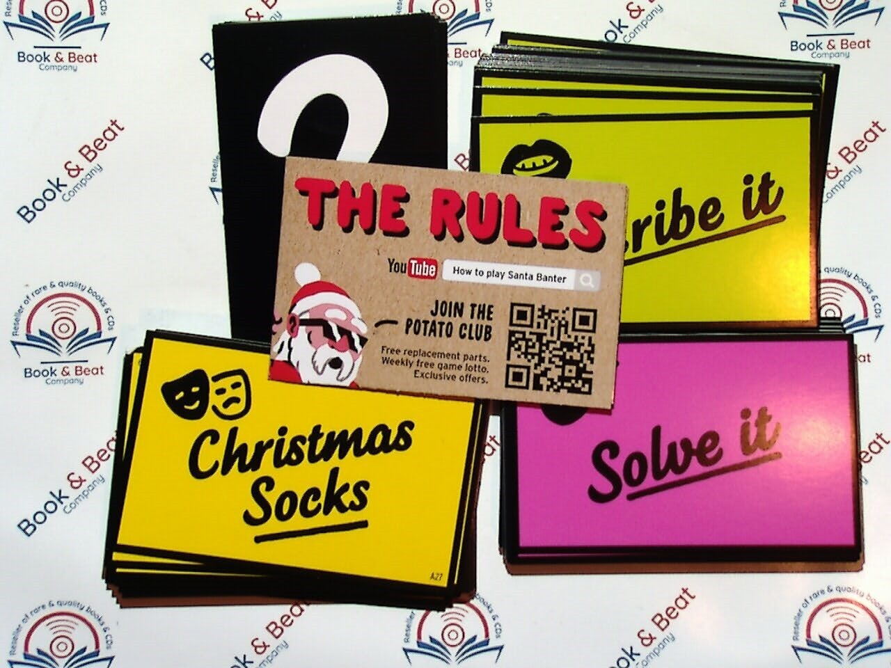 Santa Banter Christmas Party Game (Big Potato Games) ExC