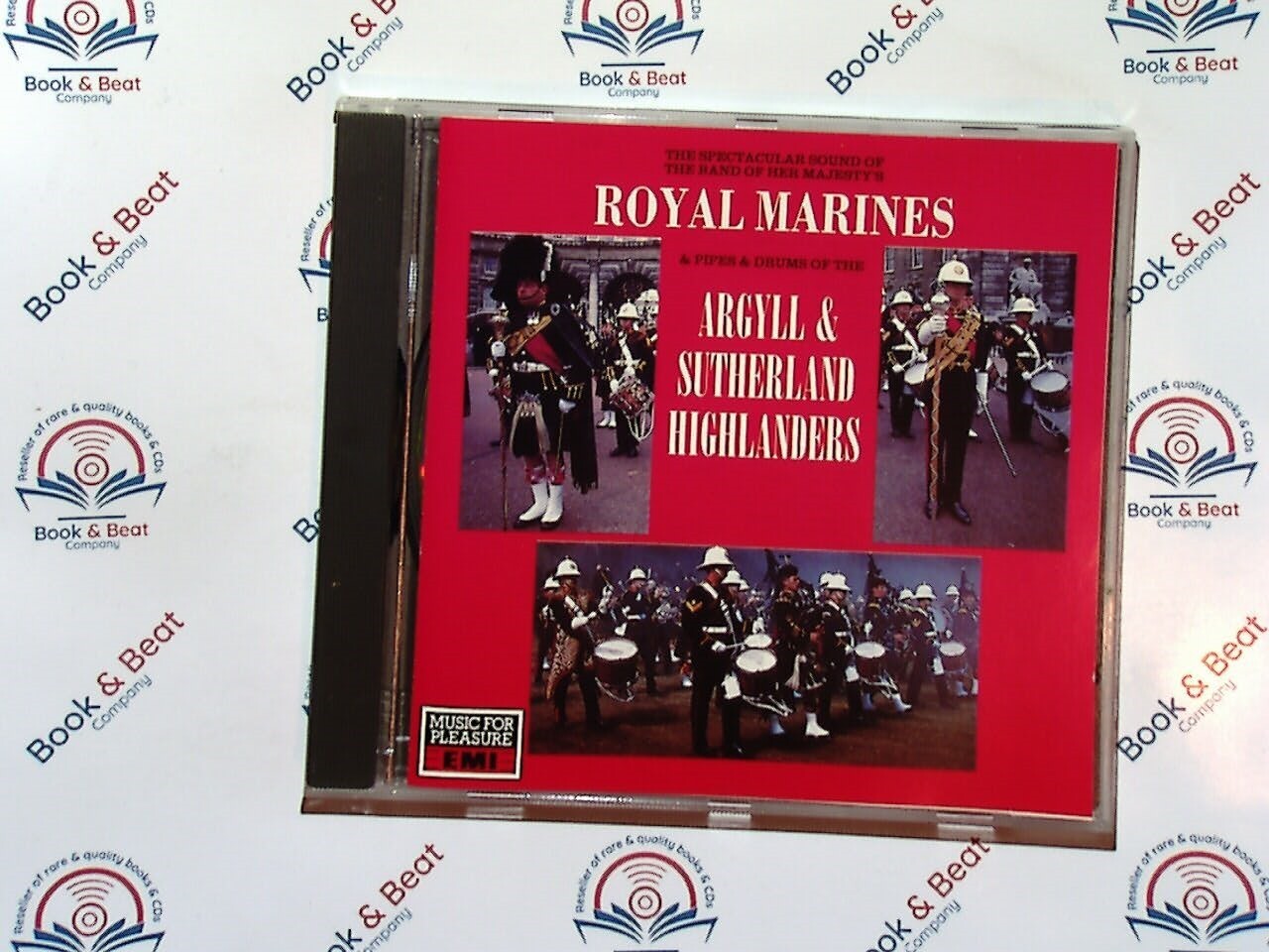 Royal Marines - Argyll & Sutherland Highlanders The Spectacular Sound CD Nr Mint