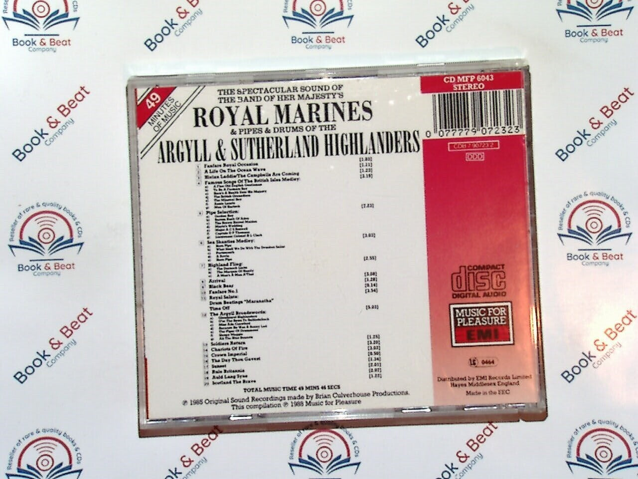 Royal Marines - Argyll & Sutherland Highlanders The Spectacular Sound CD Nr Mint