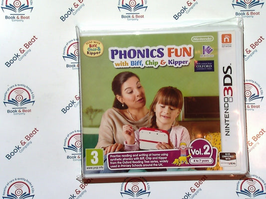 Phonics Fun With Biff, Chip & Kipper Vol. 2 (4 to 7 Years) Nintendo 3DS VGC