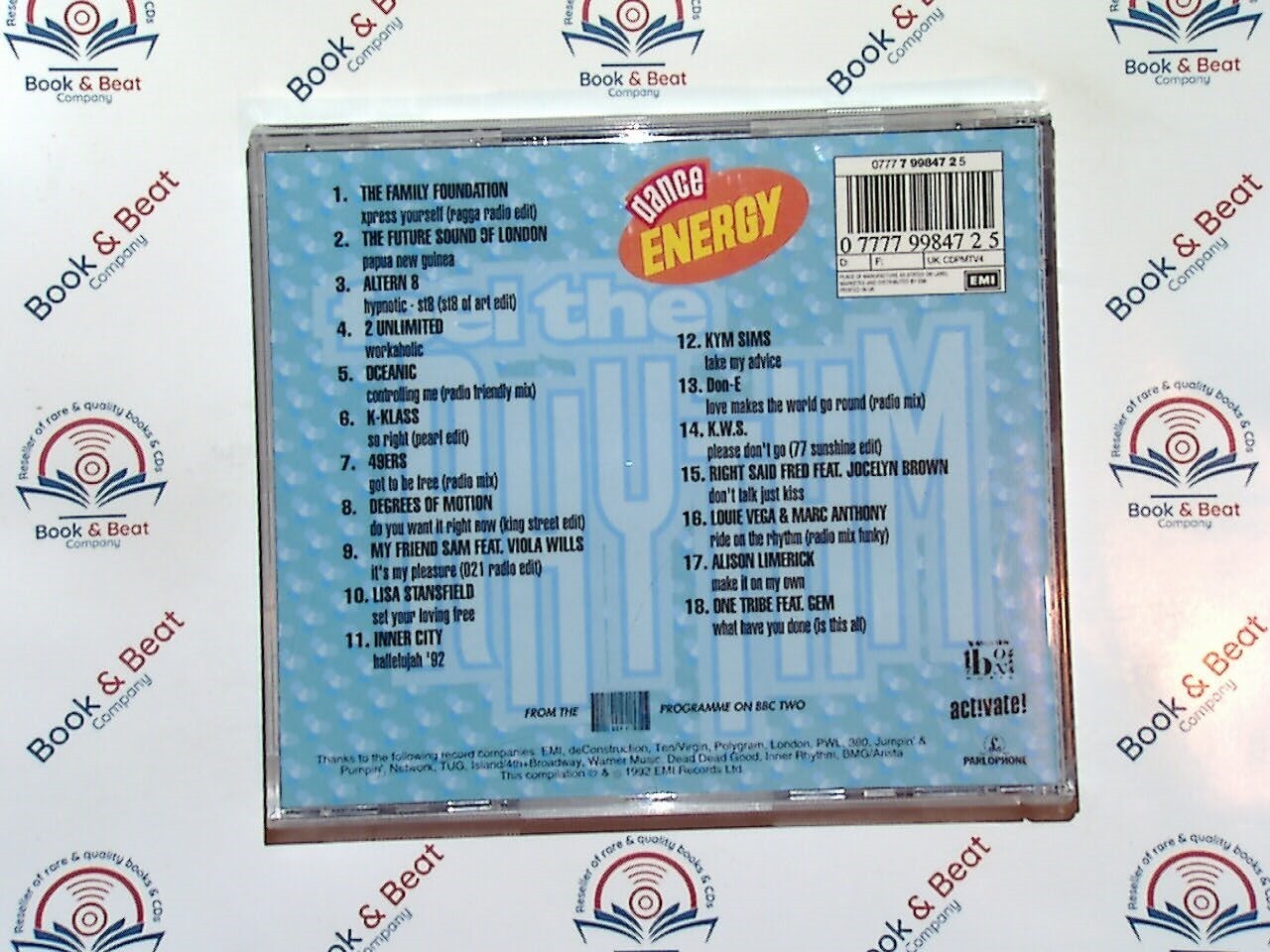 Various - Dance Energy: Feel The Rhythm CD Nr Mint