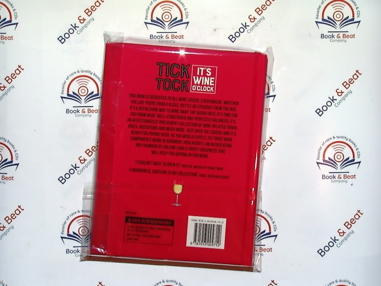 Tick, Tock it’s Wine O’Clock : Trivia, Jokes & Quotes - Michael Powell HB New