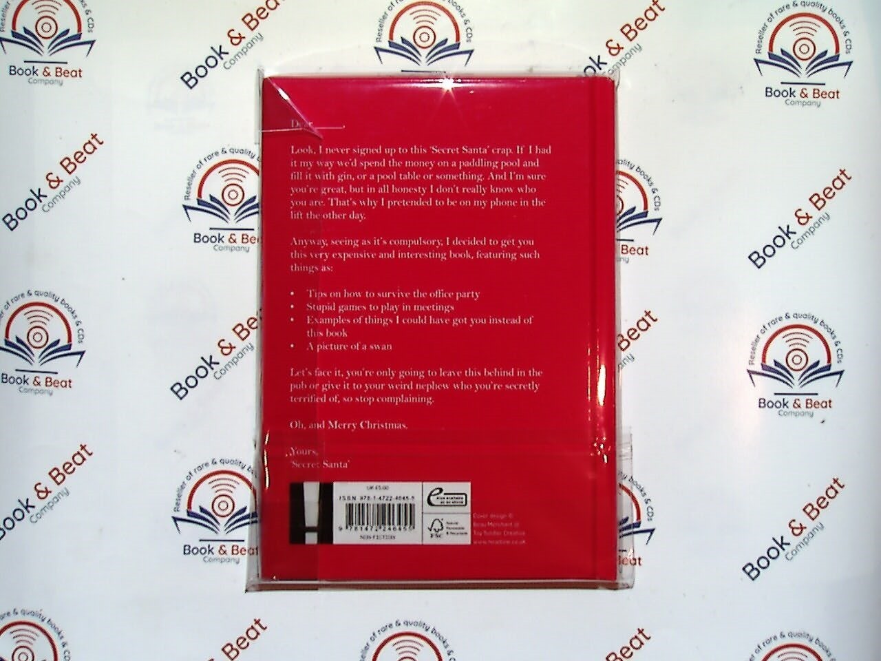 The Crap Secret Santa Gift Book HB New