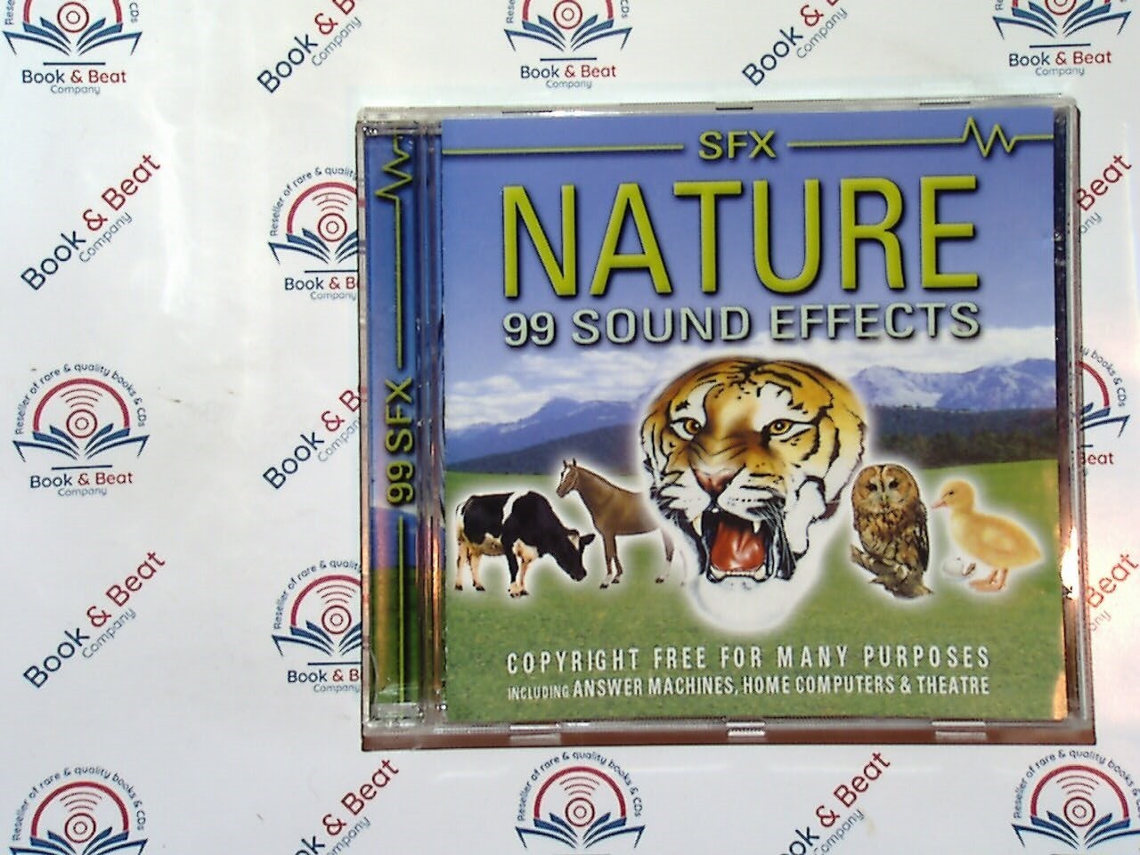Sfx: Nature - 99 Sound Effects Copyright Free For Many Purposes CD VGC