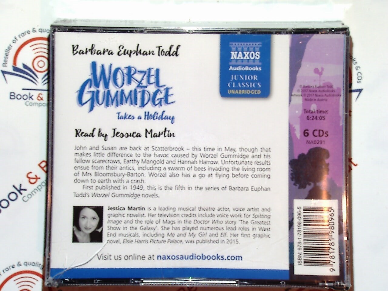Worzel Gummidge Takes a Holiday - Barbara Euphan Todd Audio CD New & Sealed