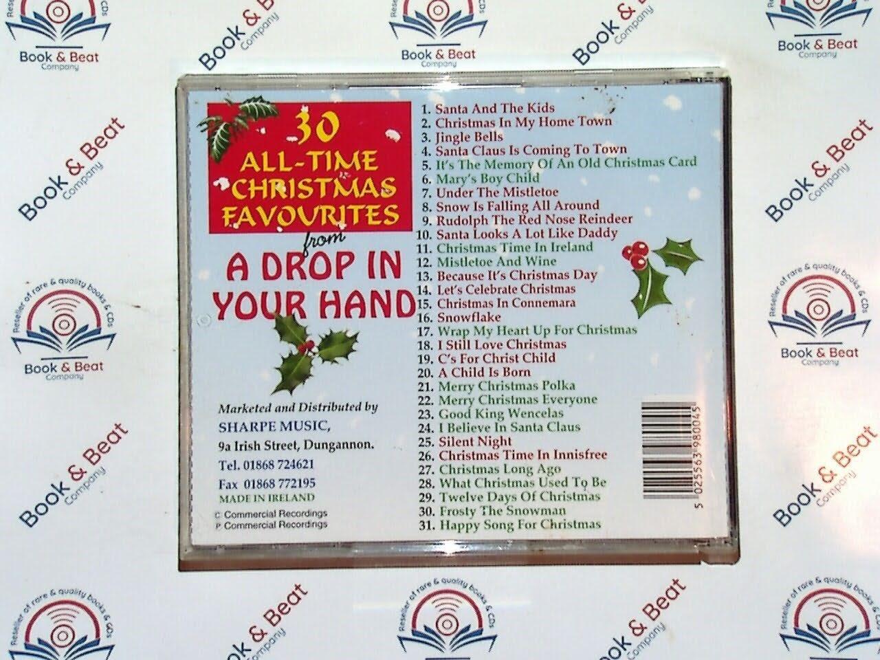 A Drop In Your Hand - Irish Christmas Favourites CD Mint