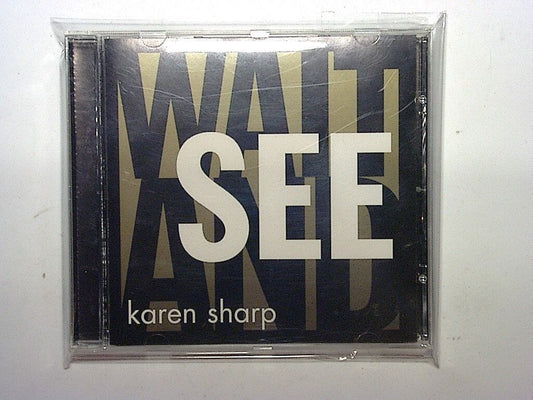 Wait and See CD - Karen Sharp Mint Jazz