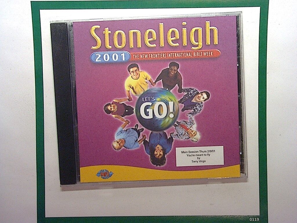 Stoneleigh 2001 Main Session Thurs 2/8 Terry Virgo You are Meant To Fly Audio CD