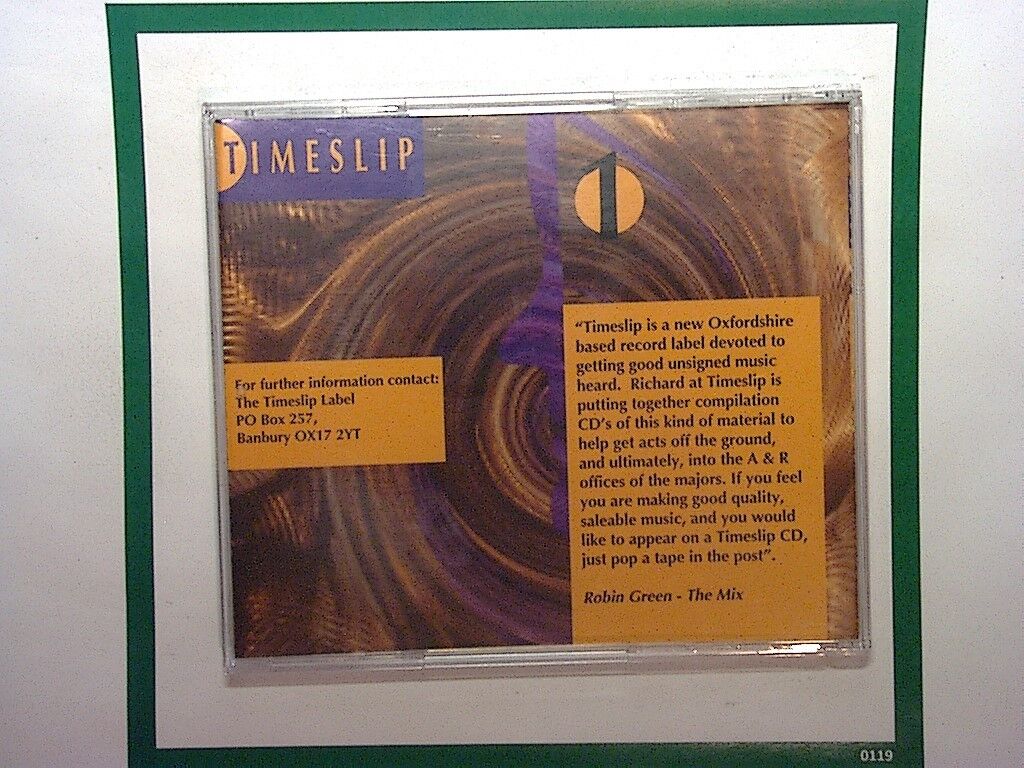 Timeslip Project 1 - Various Independent Artists CD Mint