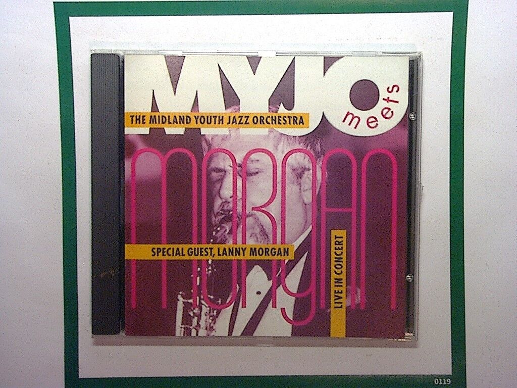Midland Youth Yazz Orchestra Meets Lanny Morgan CD Mint