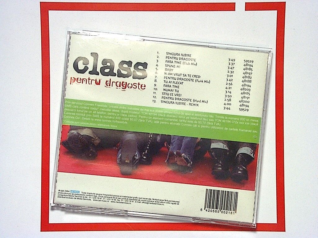 pentru Dragoste	Class Mint CD