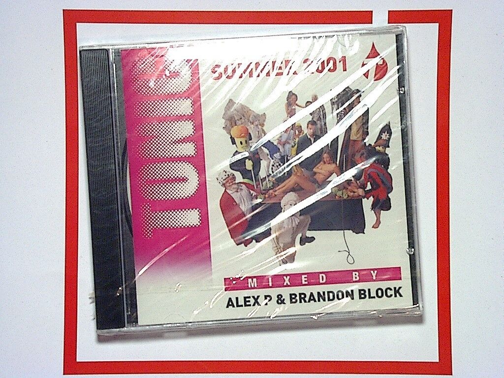 Tonic Summer 2001 - Mixed By Alex P & Brandon Block New & Factory Sealed