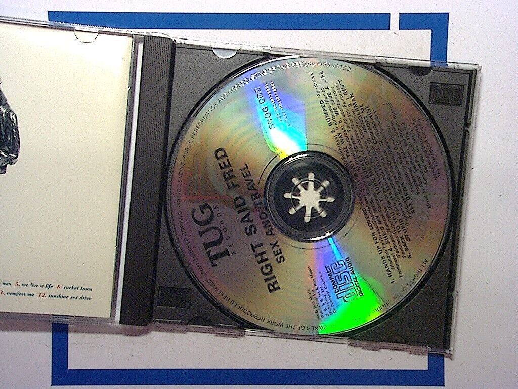 Right Said Fred - Sex & Travel (1993) CD Nr Mint