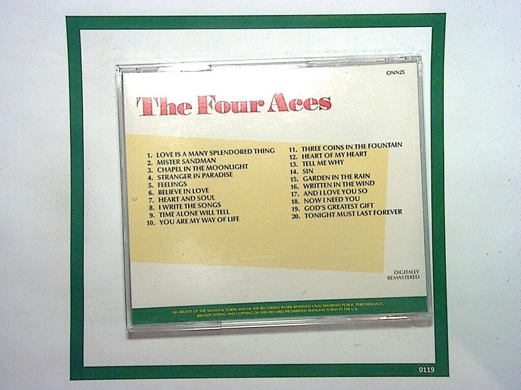 The Four Aces CD Mint