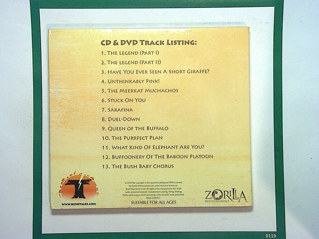 Matthew R Jameson	Bush Tales CD & DVD Nr Mint