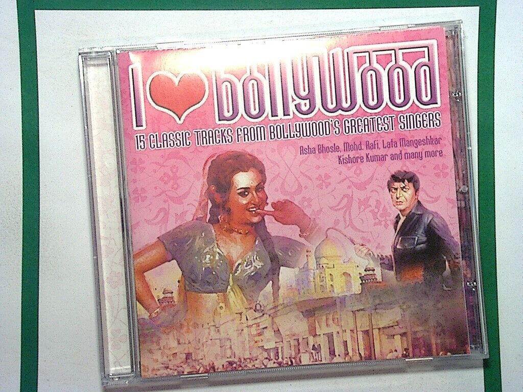Various Artists - I Love Bollywood (Original Soundtrack, 2001) CD Mint