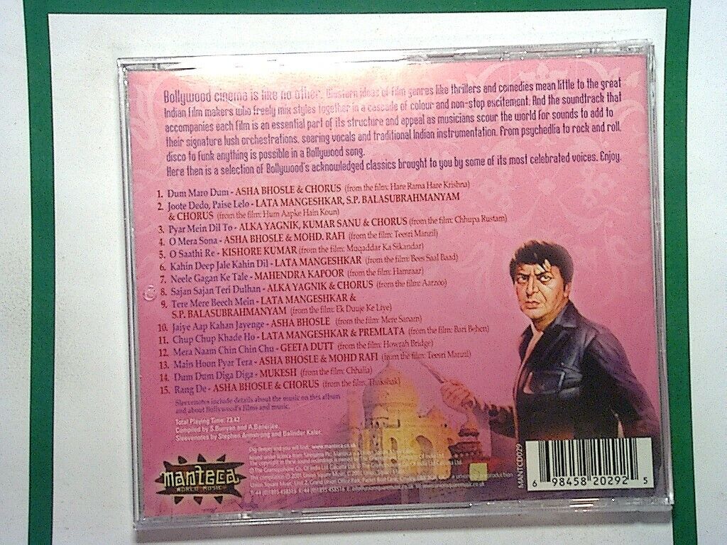 Various Artists - I Love Bollywood (Original Soundtrack, 2001) CD Mint