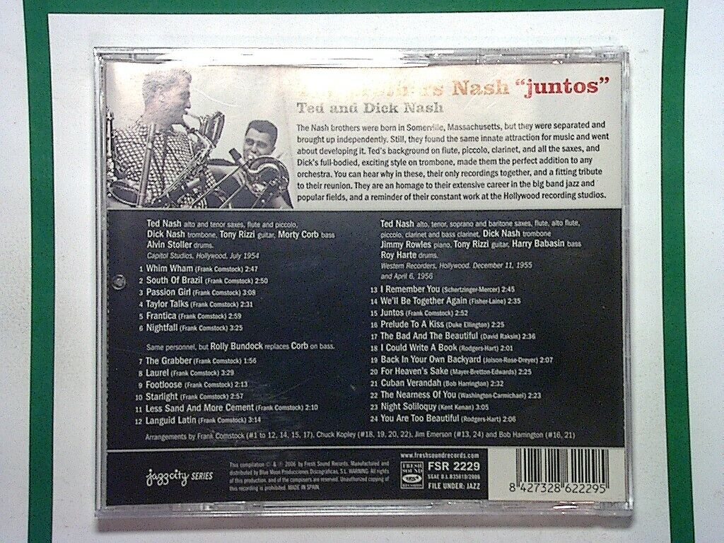The Brothers Nash - Juntos (2006) CD Mint