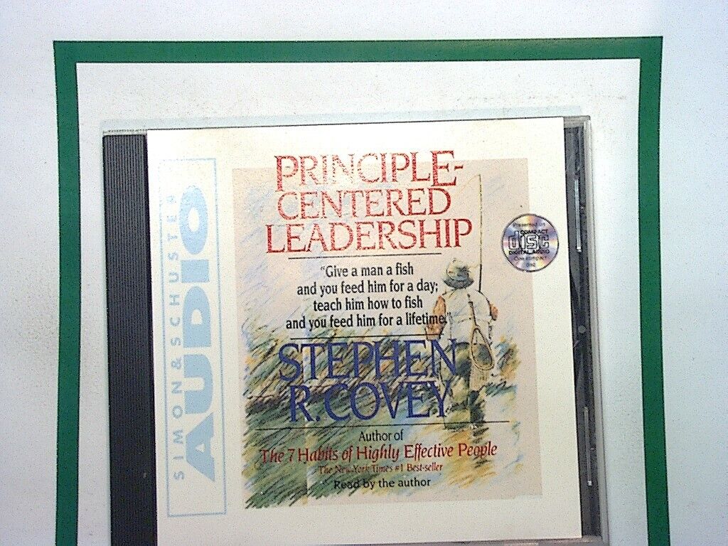 Principle-centred Leadership by Stephen R. Covey, Author Audio CD