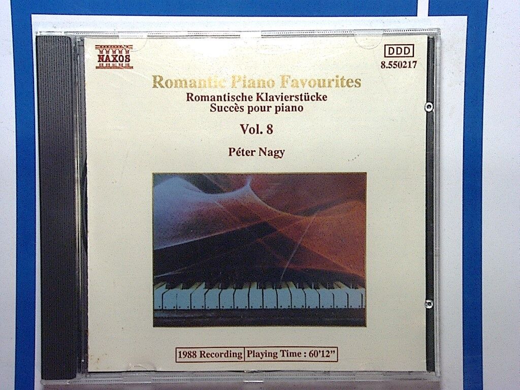 Peter Nagy	Romantic Piano Favourites, Vol.8 CD Mint