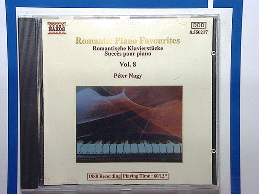 Peter Nagy	Romantic Piano Favourites, Vol.8 CD Mint