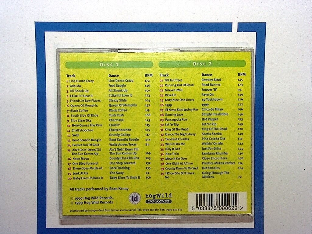 Various Artists - Line Dance Crazy (1999) 2Cd Mint