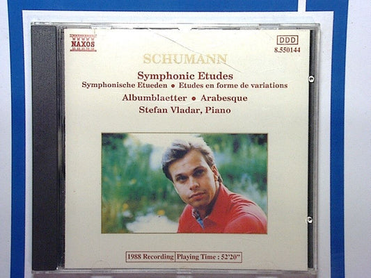 VLADAR STEFAN	Schumann: Symphonic Etudes CD Mint