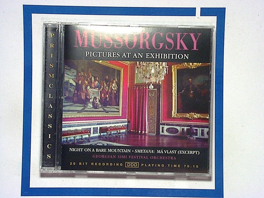 Modest Mussorgsky	Pictures At An Exhibition, Night On A Bare Mountain Cd Mint