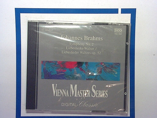 Vienna Master Series Brahms Symphony No. 2 Op 73 Liebeslieder Waltzes Op. 52 NEW