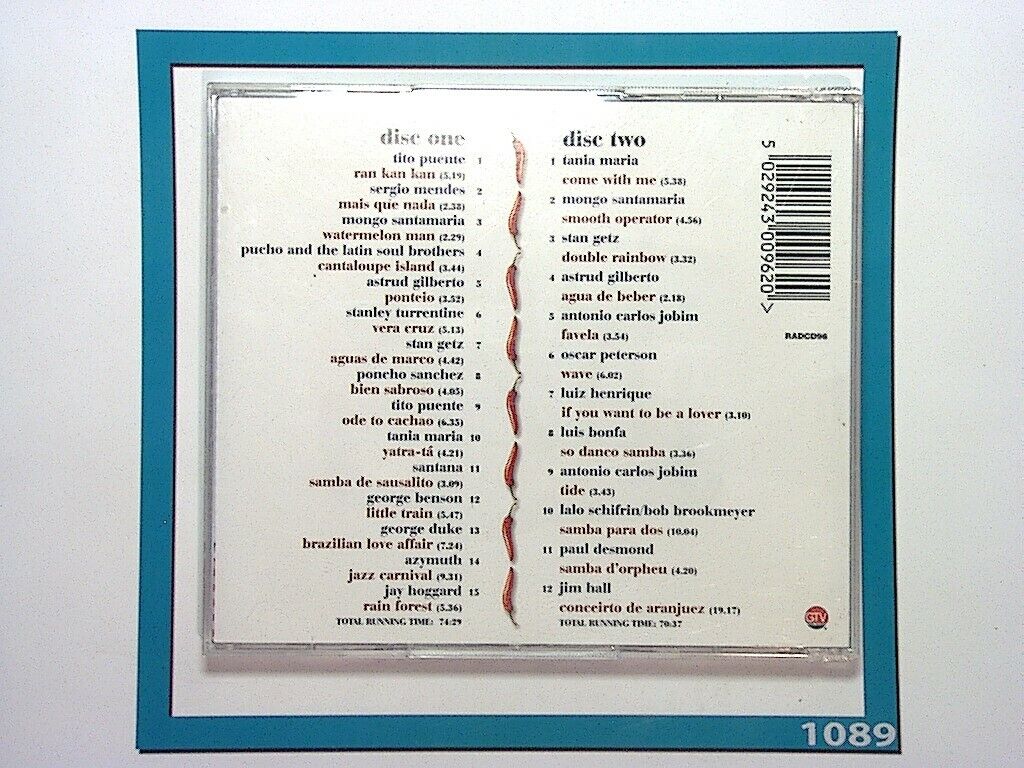 various Artists	The Very Best of Latin Jazz 2CD Mint (Gift Option)*