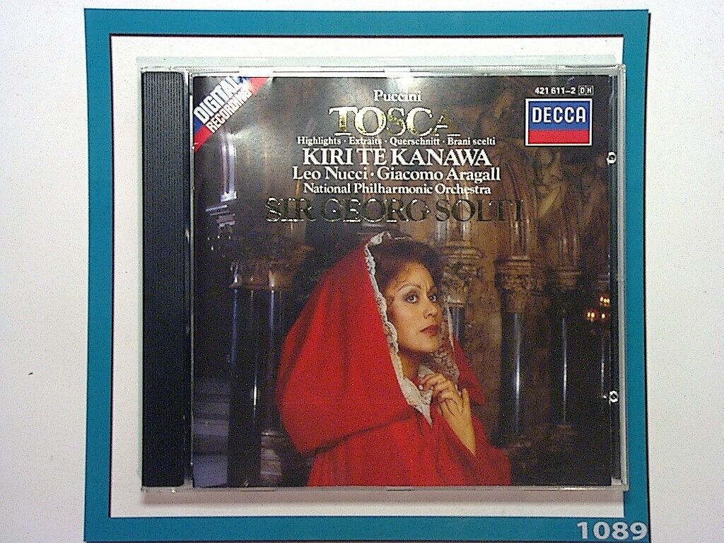 Puccini: Tosca (highlights)	Sir Georg Solti Kiri Te Kanawa CD Mint (Gift Option)